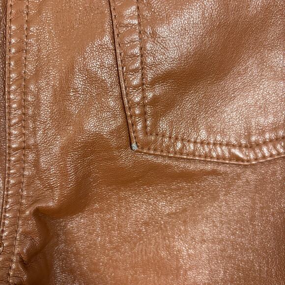 Wilfred Aritzia The Melina High-Waisted Vegan Leather Pants Size 4 - Picture 5 of 8